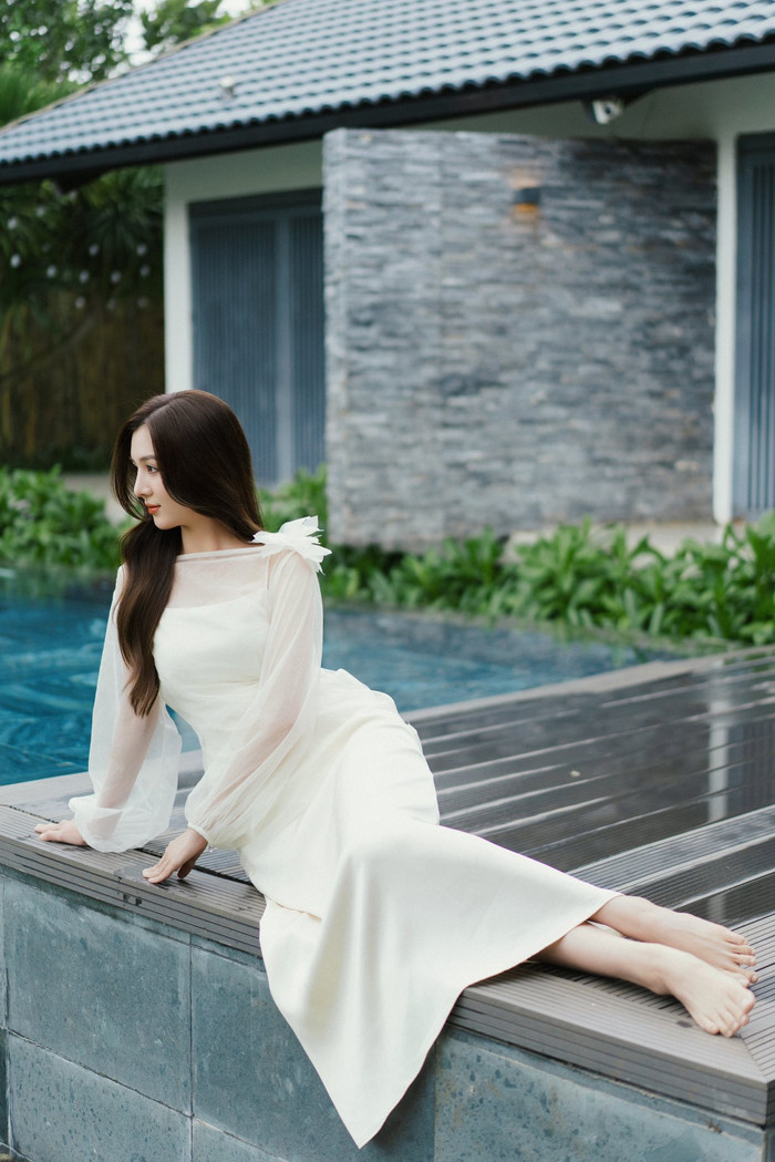 Nhan sắc của Tuệ Như ngày càng thăng hạng, mặn mà và quyến rũ hơn trước. Ảnh: FBNV