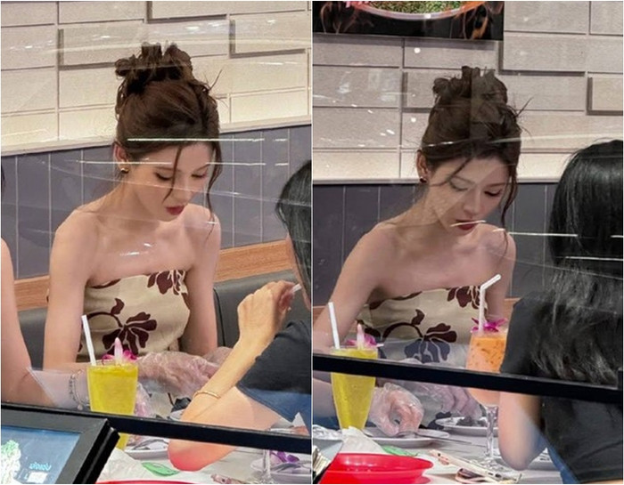 Khoảnh khắc chụp trộm của Trương Dư Hi gây sốt. Nữ diễn viên sở hữu nhan sắc đẹp thoát tục.