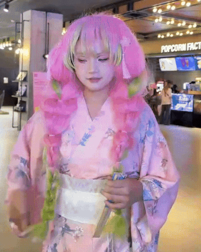 Cosplay nhân vật trong Thanh Gươm Diệt Quỷ