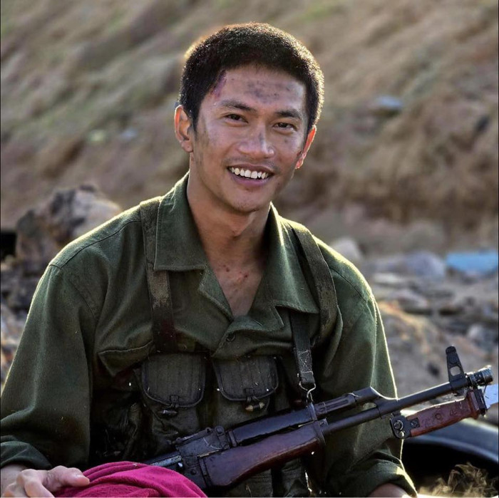 Nguyễn Hùng trong phim Mưa Đỏ
