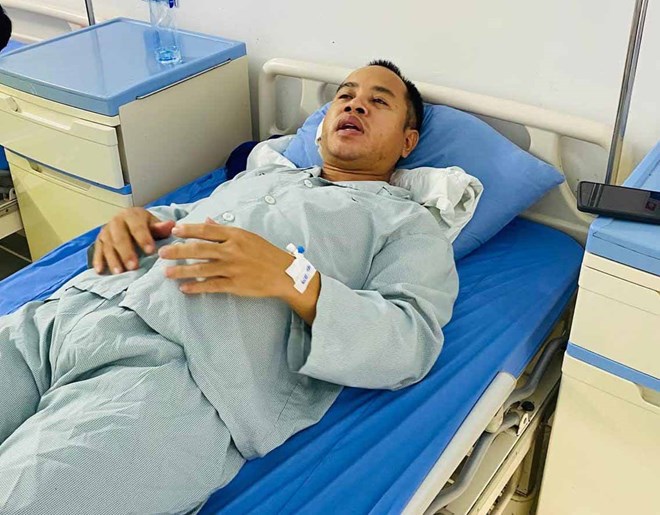 Xác minh vụ dừng xe cứu người gặp tai nạn rồi bị đánh nhập viện
