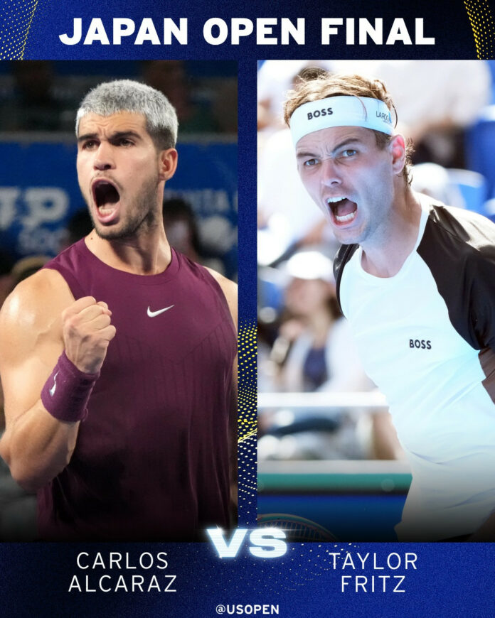 Alcaraz Đối Đầu Fritz: Chung Kết Nảy Lửa Japan Open 2025