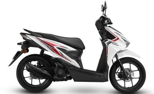 Honda BeAT 2025 phiên bản màu trắng