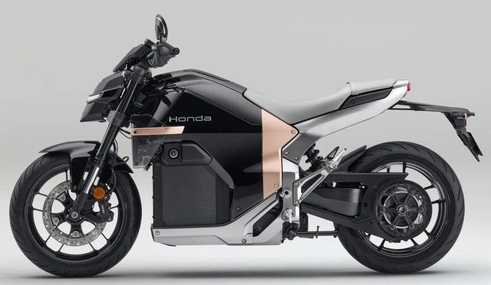 Hình ảnh bên hông xe máy điện Honda WN7