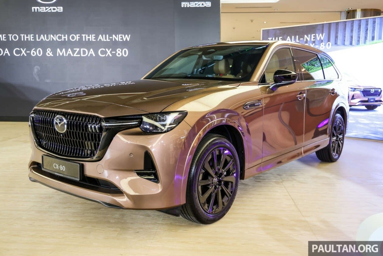 Mazda CX-80 PHEV anh 1