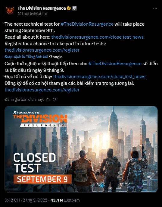 The Division Resurgence: Sau 4 Năm Mất Tích, Bom Tấn Ubisoft Tái Xuất! - Ảnh 3.