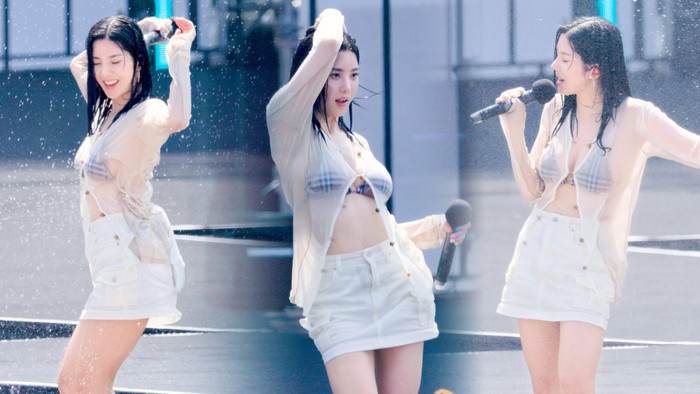 Nữ thần gợi cảm Hàn Quốc tại Waterbomb Seoul 2023. (Ảnh: FBNV)