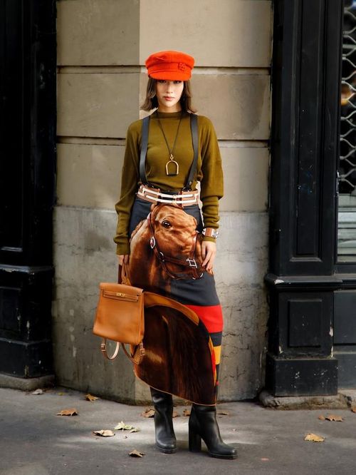 Quỳnh Anh Shyn nổi bật giữa "kinh đô thời trang" Paris (Ảnh: Quỳnh Anh Shyn)