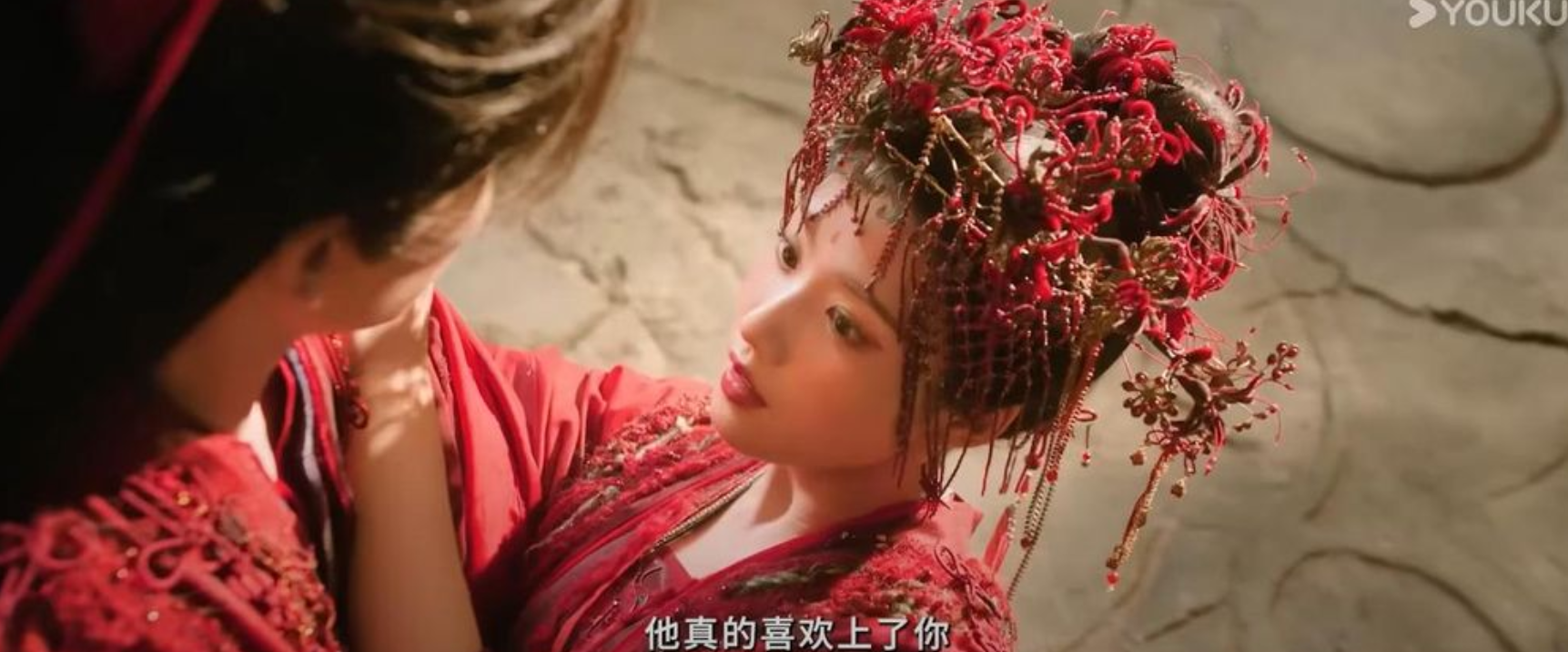Hình ảnh hậu trường của Hầu Minh Hạo và Lư Dục Hiểu trong Nhập Thanh Vân