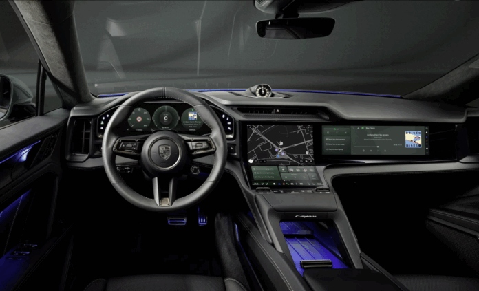 Khám Phá Nội Thất Porsche Cayenne Thuần Điện: 