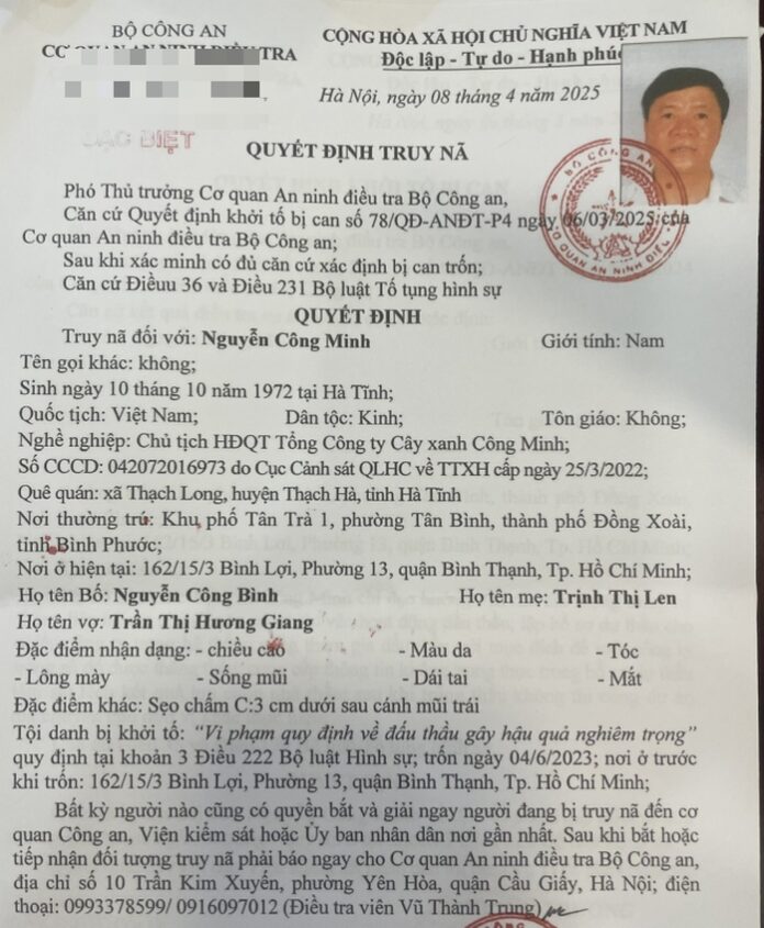 edit-1-1761523628917518454477 Chủ tịch Cây Xanh Công Minh bị Truy Nã: Hé lộ Thủ Đoạn & Hệ Sinh Thái