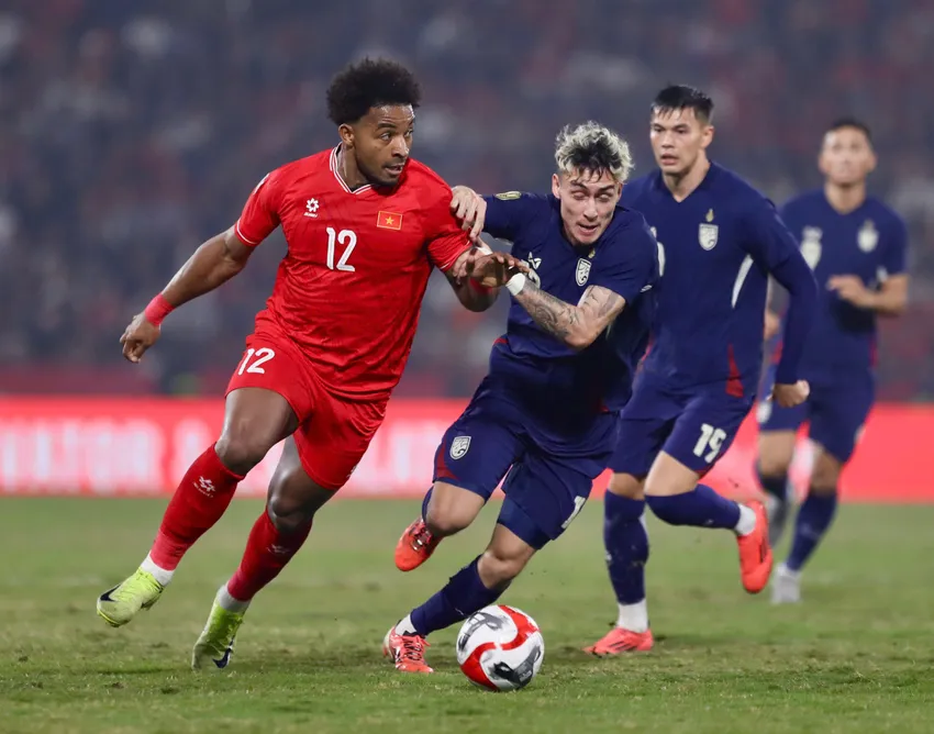 Nguyễn Xuân Son góp công lớn giúp tuyển Việt Nam vô địch AFF Cup 2024. Ảnh: CCT. giai-vo-dich-dong-nam-a-cua-fifa-canh-tranh-voi-aff-cup (3).jpg