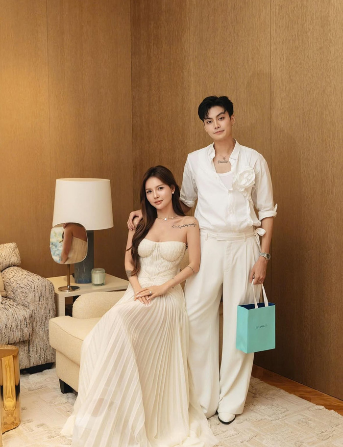 Lucie Nguyễn cùng chồng kém 9 tuổi - Tùng Dương (Ảnh: Lucie Nguyễn)