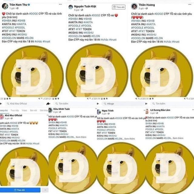 Ngọc Trinh, Kiều Minh Tuấn, Lê Dương Bảo Lâm, Nam Thư quảng bá FXT Token