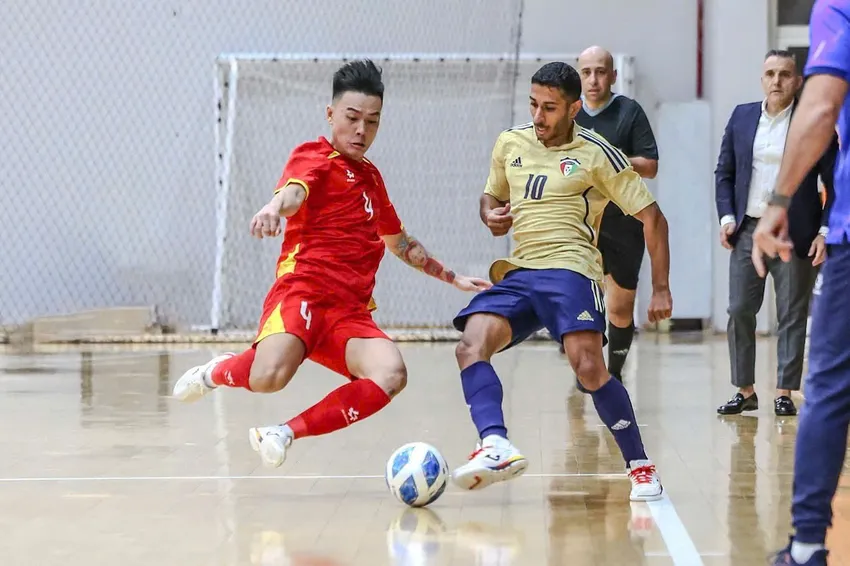Futsal nam Việt Nam hy vọng đổi màu huy chương ở SEA Games 33. Ảnh: CCT.