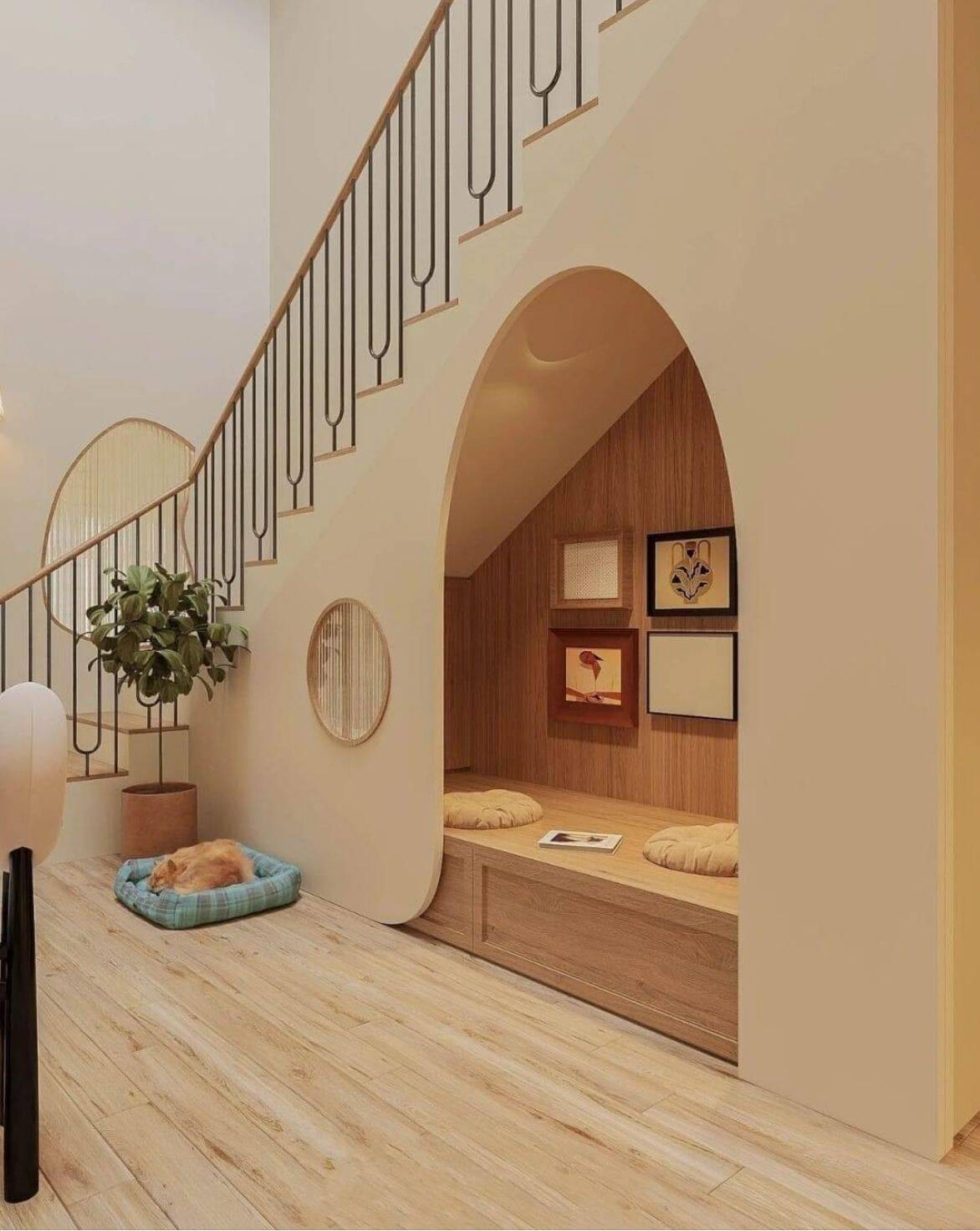 Thiết kế gầm cầu thang đẹp