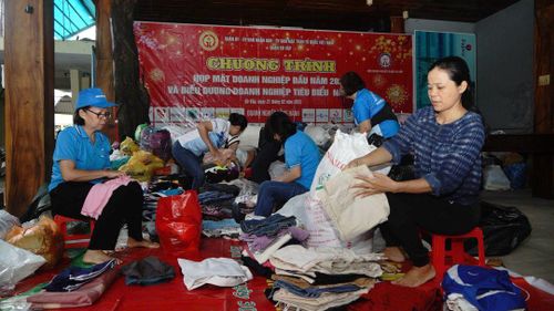 Phân loại hàng hóa quyên góp