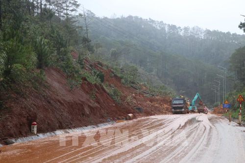 Quảng Ngãi "Oằn Mình" Khắc Phục Sạt Lở Quốc Lộ 24