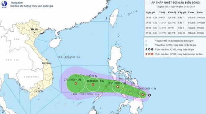 Áp Thấp Nhiệt Đới Trên Biển Đông: Cập Nhật Mới Nhất