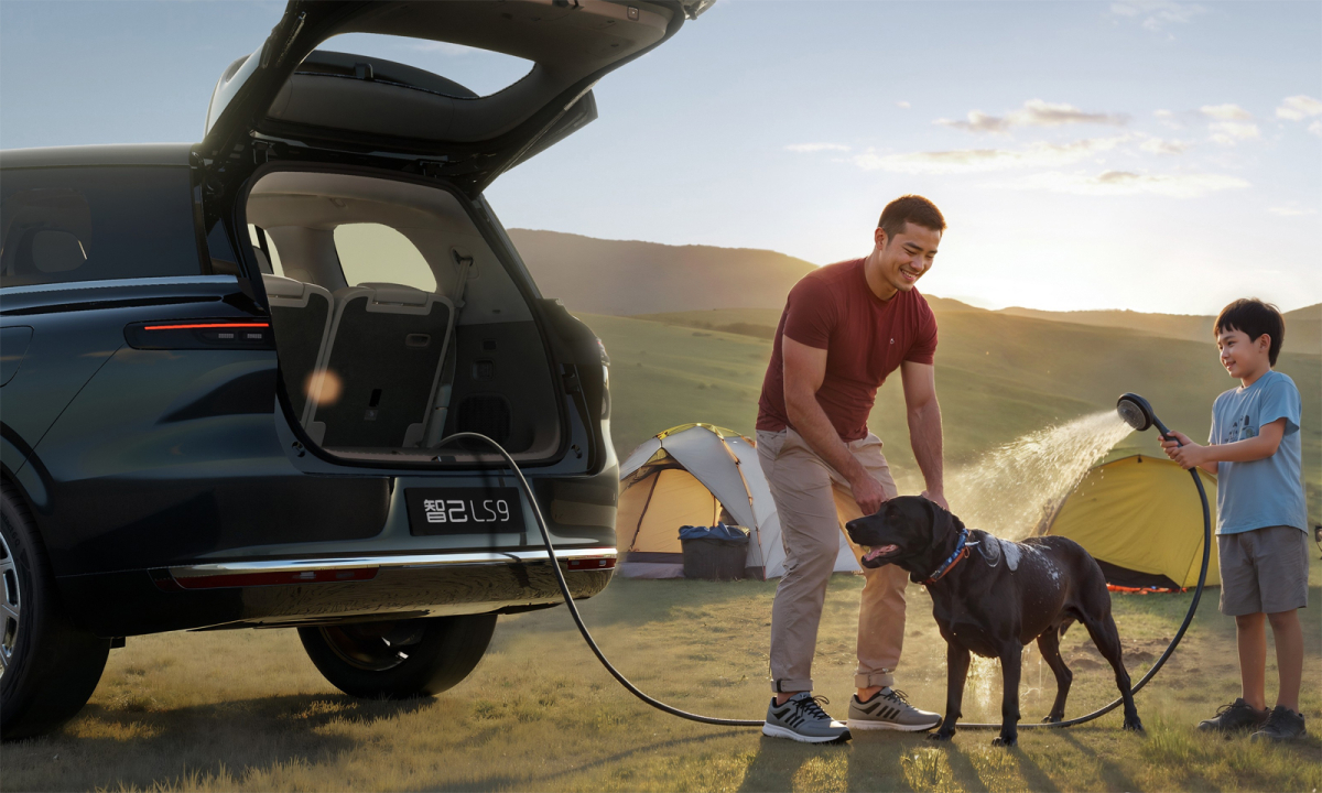 Ôtô Trung Quốc gây sốt với vòi tắm nước nóng: IM LS9 có gì đặc biệt?