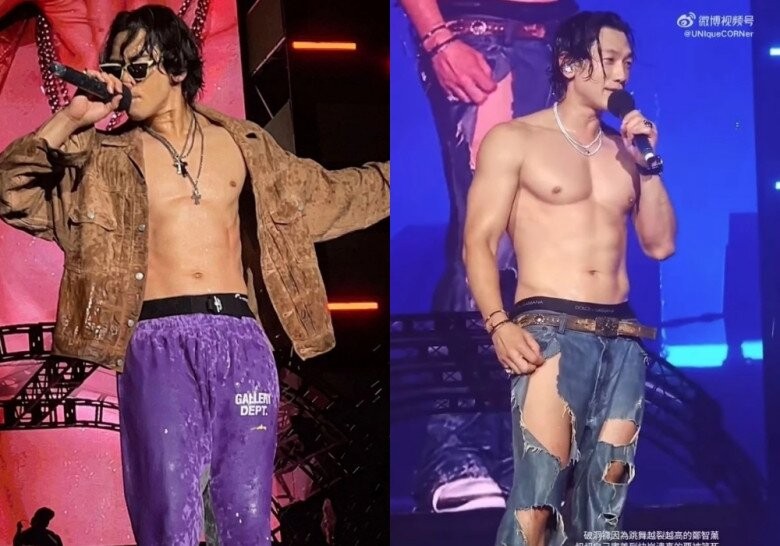 Bi Rain khoe cơ bắp săn chắc