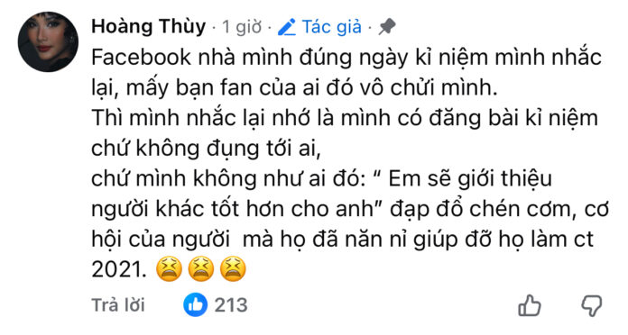 Drama Hoàng Thùy và Hương Giang: Từ Kỷ Niệm Đến 