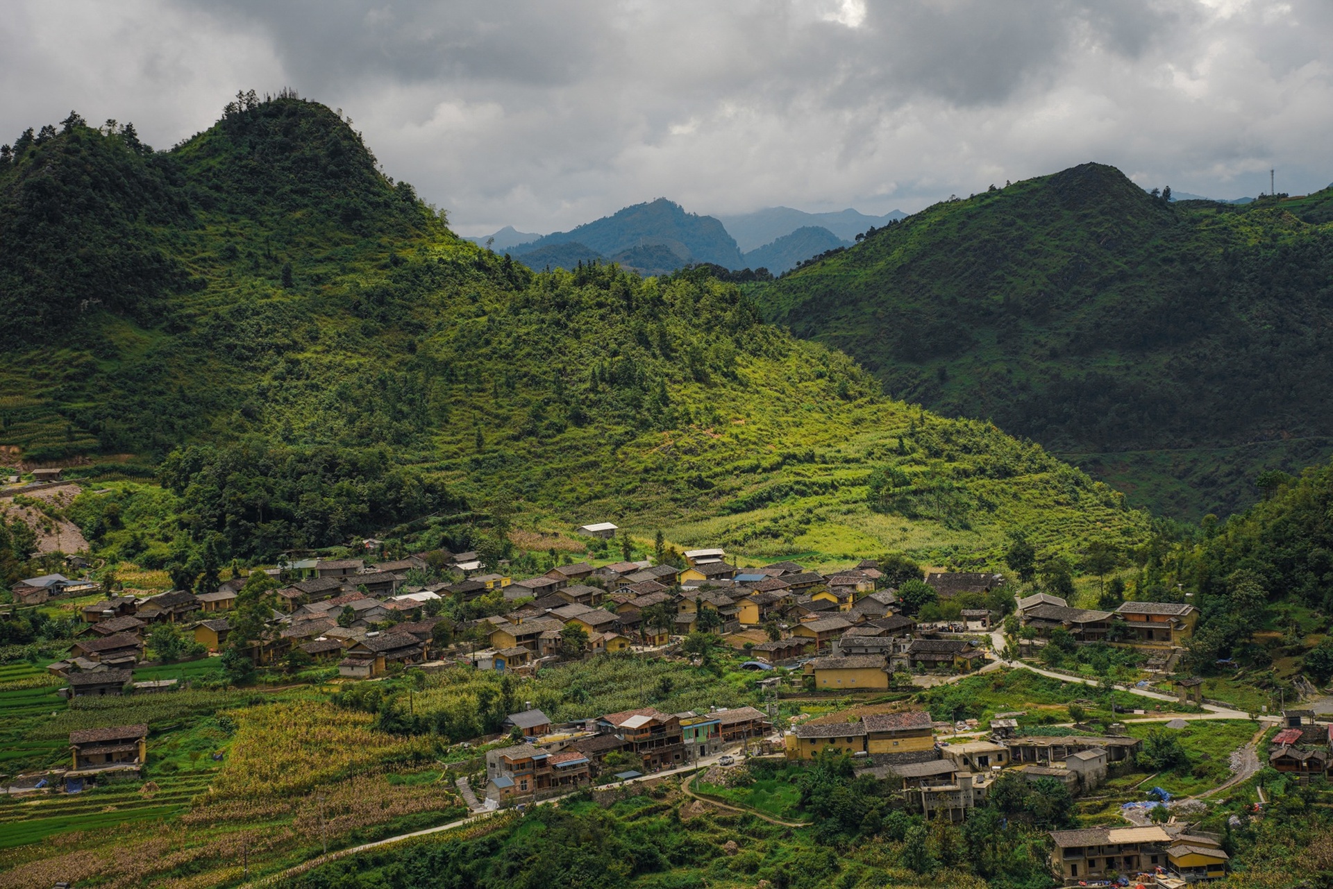 Lo Lo Chai,  om phong,  Ha Giang,  moi gioi anh 1