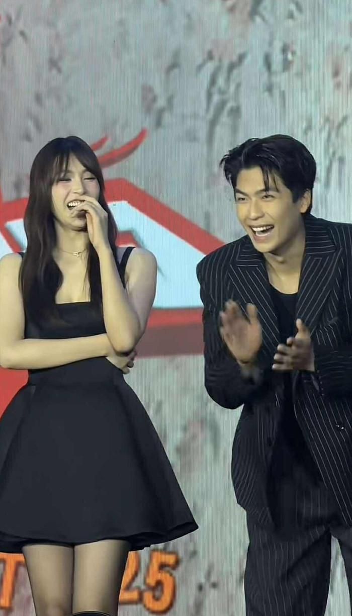 Nàng hậu được nhận xét là trông đẹp đôi khi đứng cạnh nam diễn viên điển trai của Vbiz.