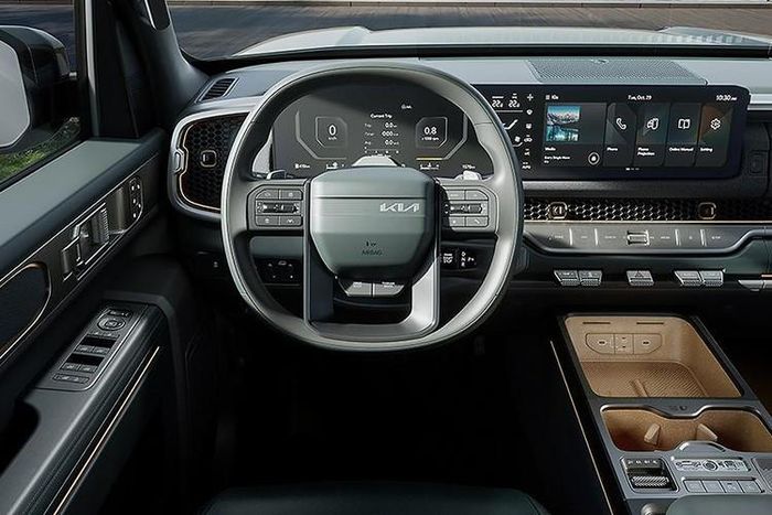 Khả năng lội nước ấn tượng của Kia Tasman 2025