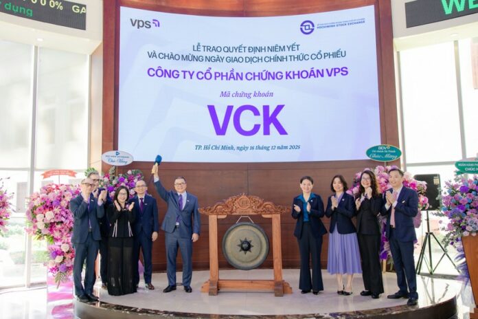 Chứng khoán VPS (VCK) Chính Thức Niêm Yết Trên Sàn HOSE