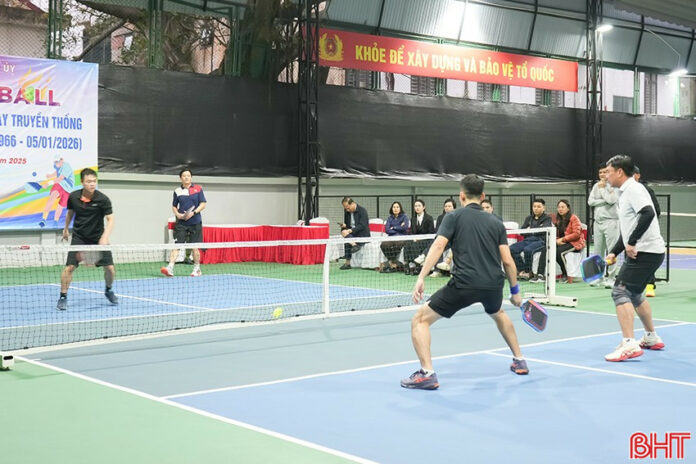 Giải Pickleball: Sân Chơi Thể Thao Gắn Kết Ngành Nội Chính Đảng