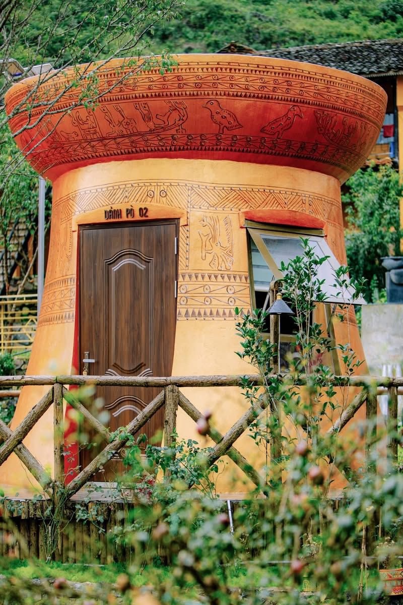 trống đồng, Dảnh House, kỷ lục Việt Nam ảnh 3 Homestay hình Trống Đồng