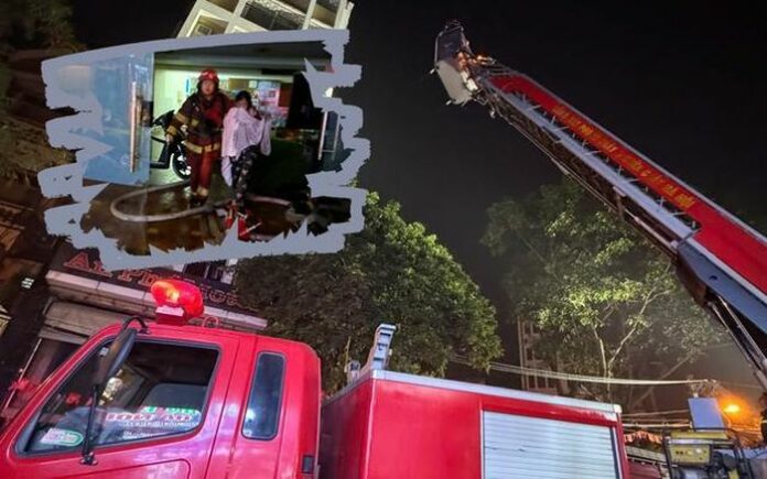 Cảnh Sát PCCC Hà Nội Giải Cứu 7 Người Trong Vụ Cháy Nhà Nghỉ