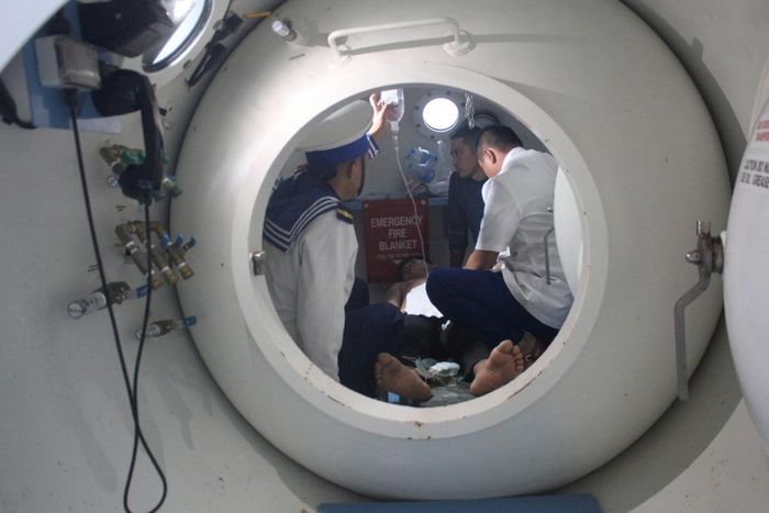 Điều trị tái tăng áp cho bệnh nhân