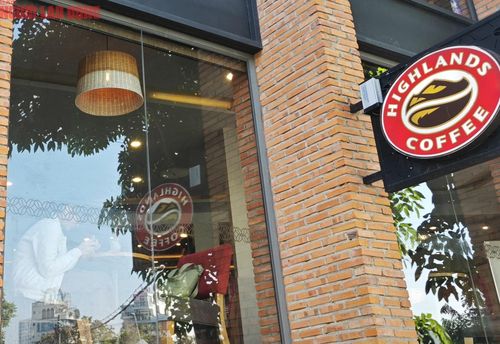 Một chi nhánh Highlands Coffee tại TPHCM