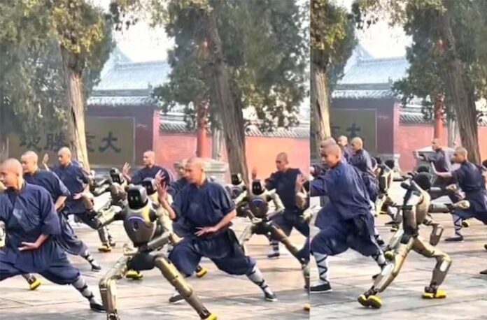 Robot Thiếu Lâm: Cuộc gặp gỡ bất ngờ giữa AI và võ thuật