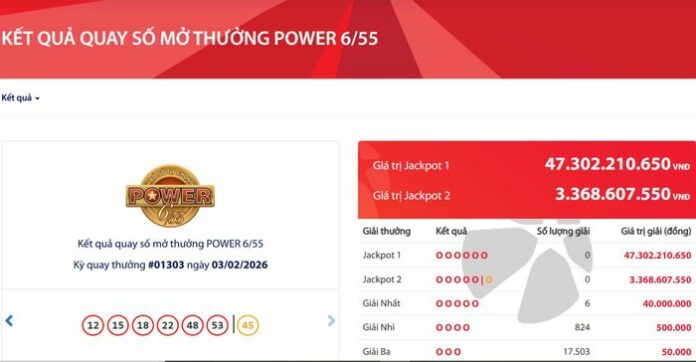 Kết Quả Vietlott Power 6/55 Hôm Nay: Jackpot 