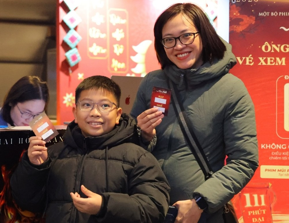 Một cảnh trong phim Mùi Phở