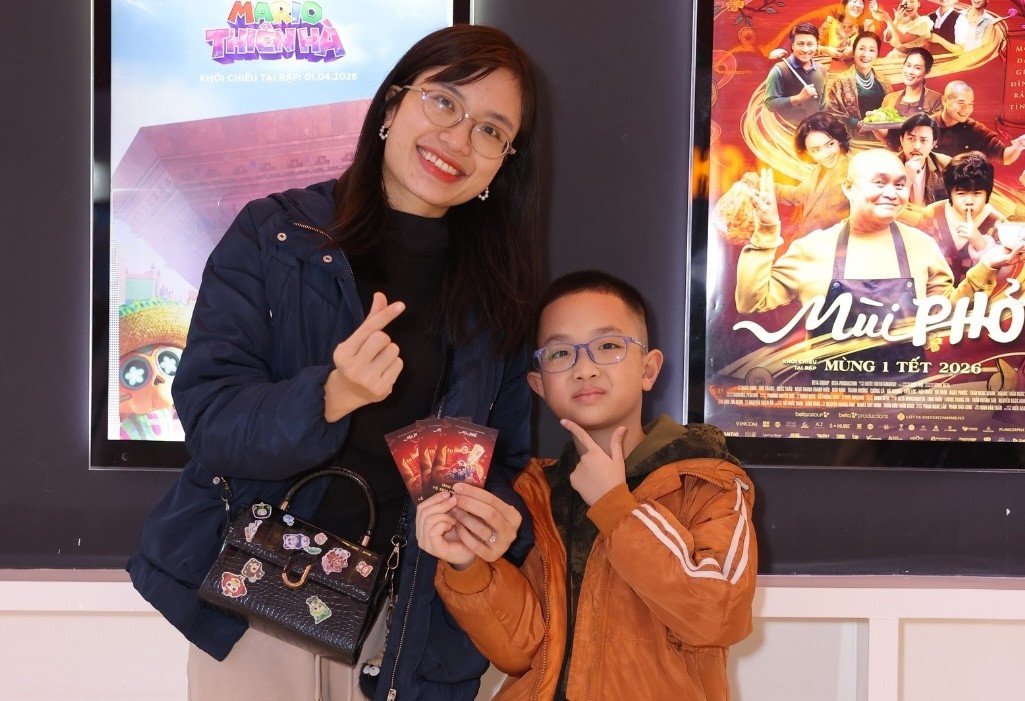 Cảnh quay từ phim Mùi Phở