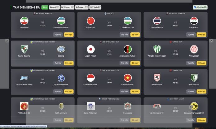 Web Lậu Bóng Đá