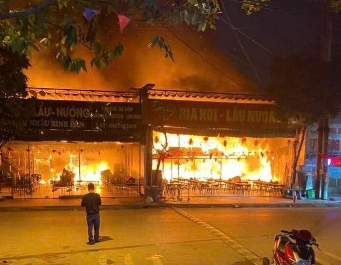 Vụ Cháy Nhà Hàng Duy Bia Hơi Bắc Ninh: Một Thanh Niên Tử Vong