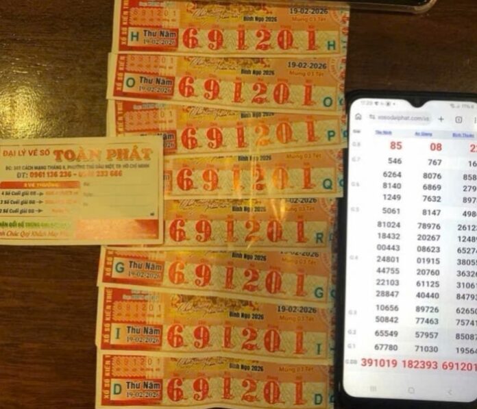 TP.HCM: Liên tiếp trúng độc đắc, vé số Xuân Bính Ngọ 2026 gọi tên ai?