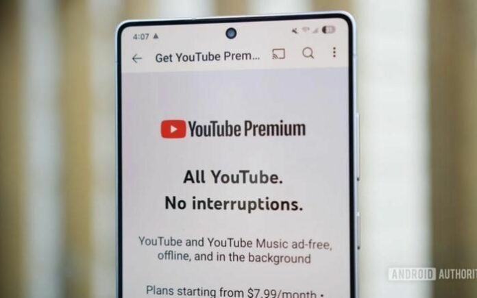 YouTube Premium và 