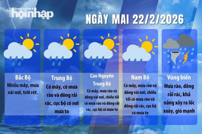 Thời Tiết Ngày 22/02/2026: Những Thay Đổi Bất Ngờ Trên Khắp Việt Nam