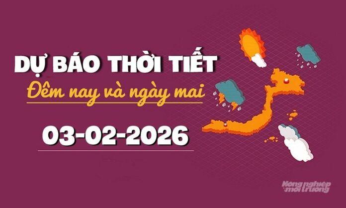 Thời Tiết Ngày Hôm Nay 3/2/2026: Cập Nhật Mới Nhất