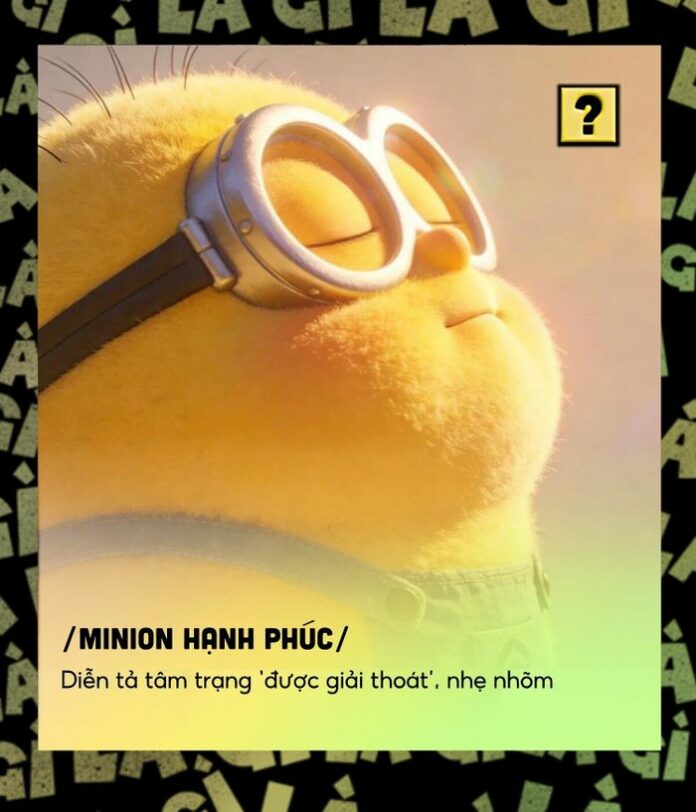 Minion viral: Biểu cảm 