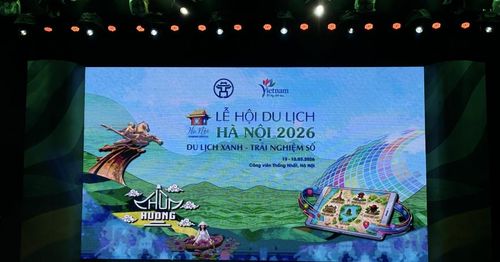 Lễ hội Du lịch Hà Nội 2026 chính thức được khai mạc.