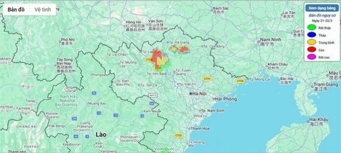 Sẵn Sàng Đối Phó: Nguy Cơ Trượt Lở Cao Tại Miền Núi Phía Bắc