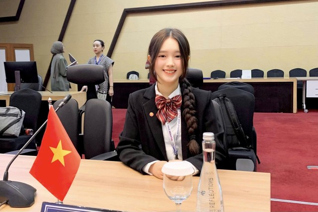 Phương Anh tham dự hội nghị mô phỏng thượng đỉnh ASEAN - Đông Á 2025 tại Indonesia