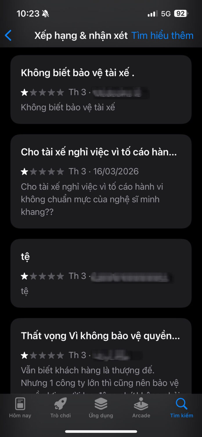 Grab hứng bão 